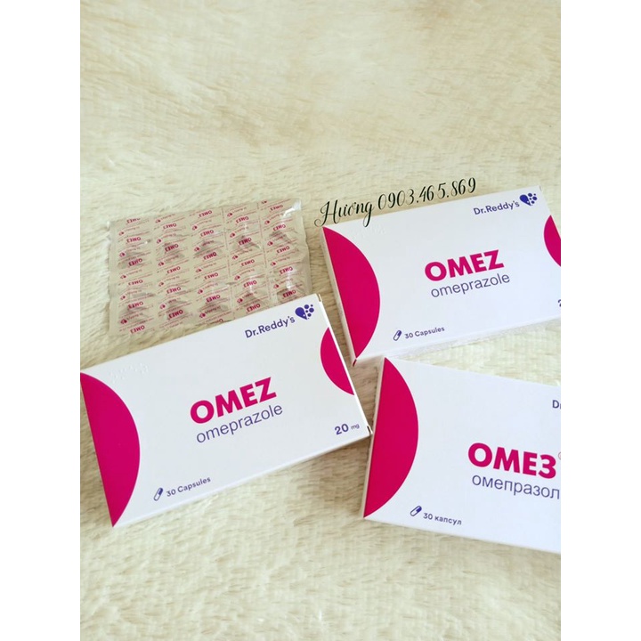 Dạ dày Omez Nga - hộp 30 viên