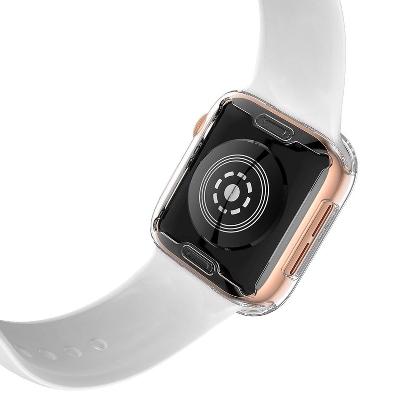 Ốp bảo vệ mặt đồng hồ thông minh thích hợp cho apple watch se 6 5 4 3 2 1 38mm 42mm 44mm 40mm