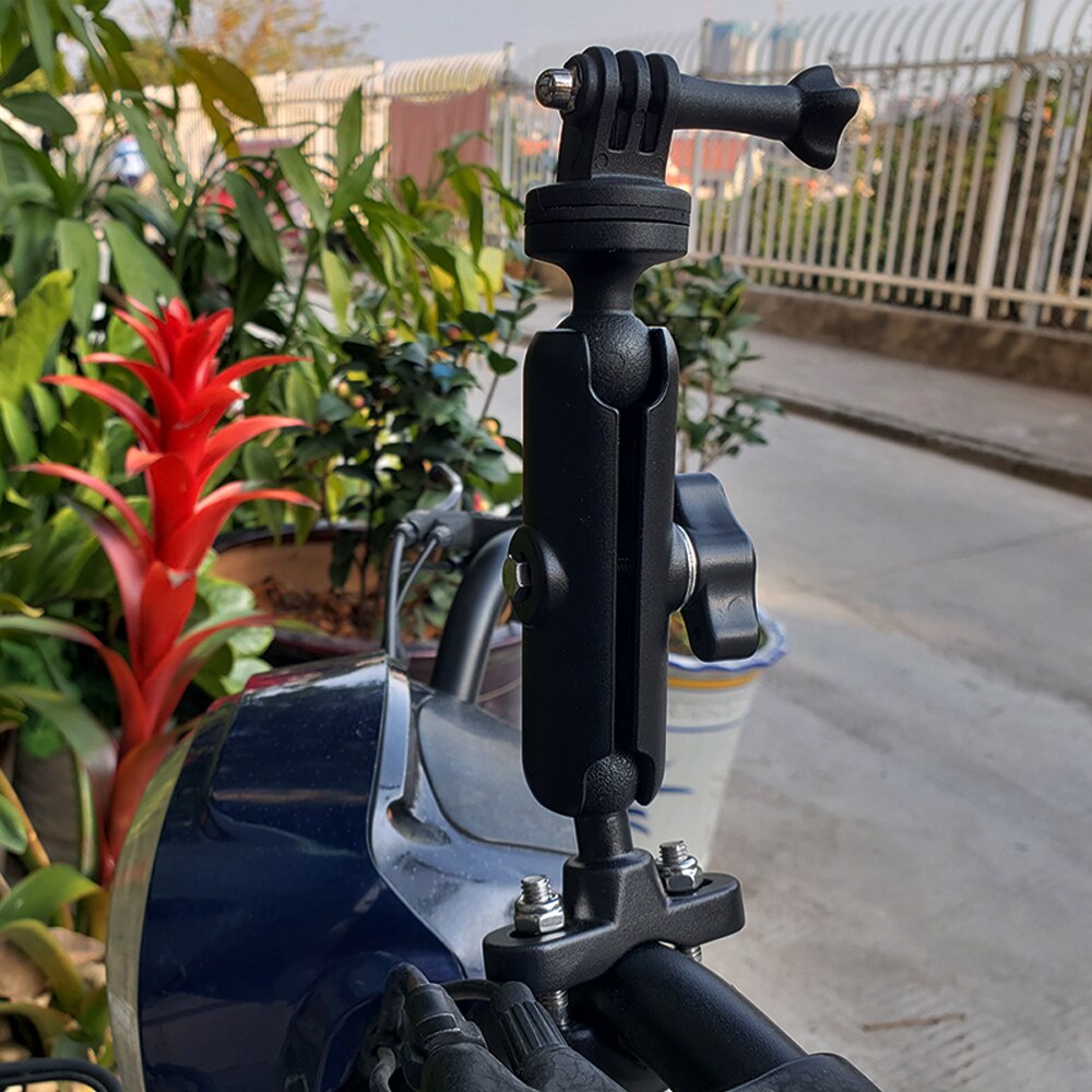 Giá Đỡ Camera Hành Trình GoPro Hero 9 / 8 / 7 / 6 / 5 insta 360 1 / 4 Bằng Kim Loại Gắn Tay Lái Xe Đạp / Xe Máy