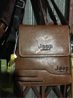 Túi da đeo chéo Jeep nam
