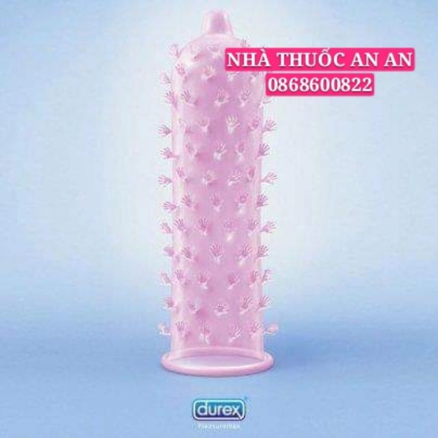CHÍNH HÃNG BAO CAO SU DUREX PLEASUREMAX GÂN GAI