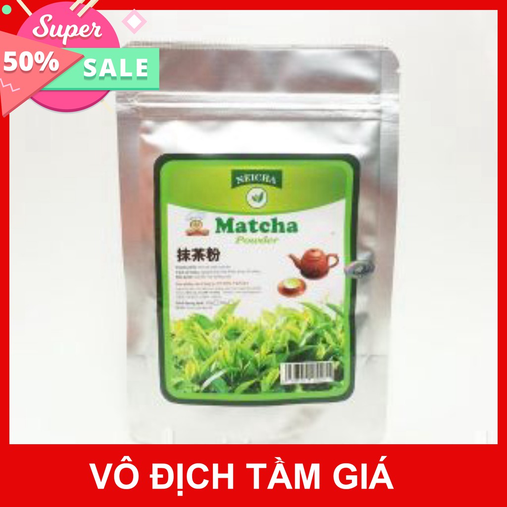 [GIÁ SỈ] Bột Matcha - bột trà xanh mũ trắng Neicha 500g/100g xuất xứ Đài Loan