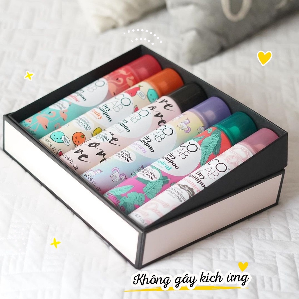 Dầu Gội Khô Colab Dry Shampoo 200ml