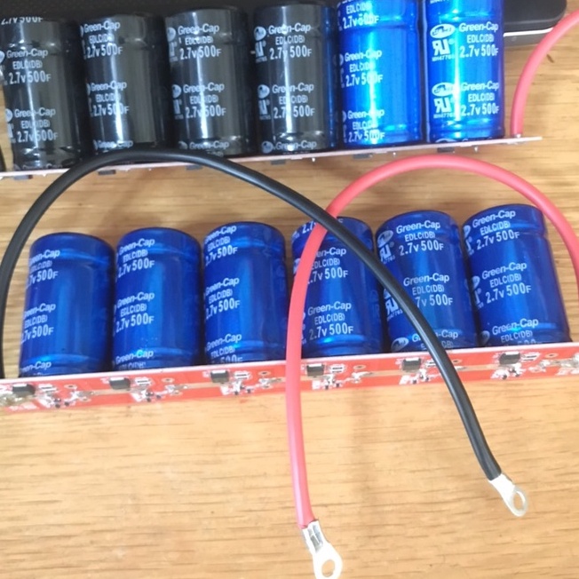 Siêu tụ 16V 83F, 500F GreenCap 2.7V 500F, Maxwell 2.7V 3000F