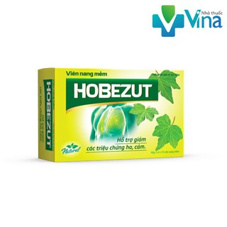 Viên nang mềm HOBEZUT 30 viên giảm ho nhuận phế