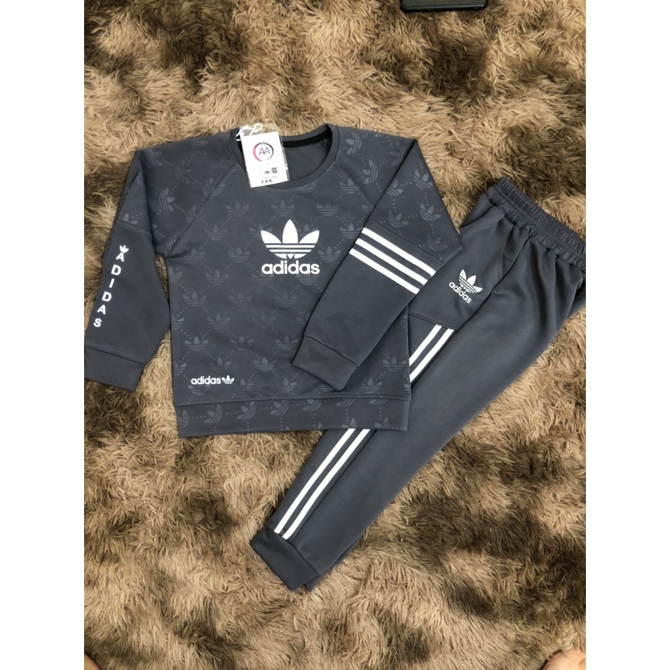 Bộ dài tay adidas cho bé trai từ 20-35kg, Bộ Thể thao bishop_kid