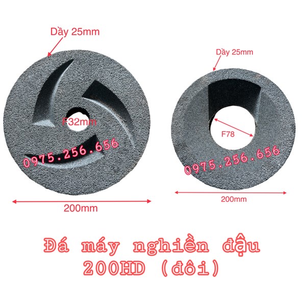 Đá Máy Nghiền đậu 200HD