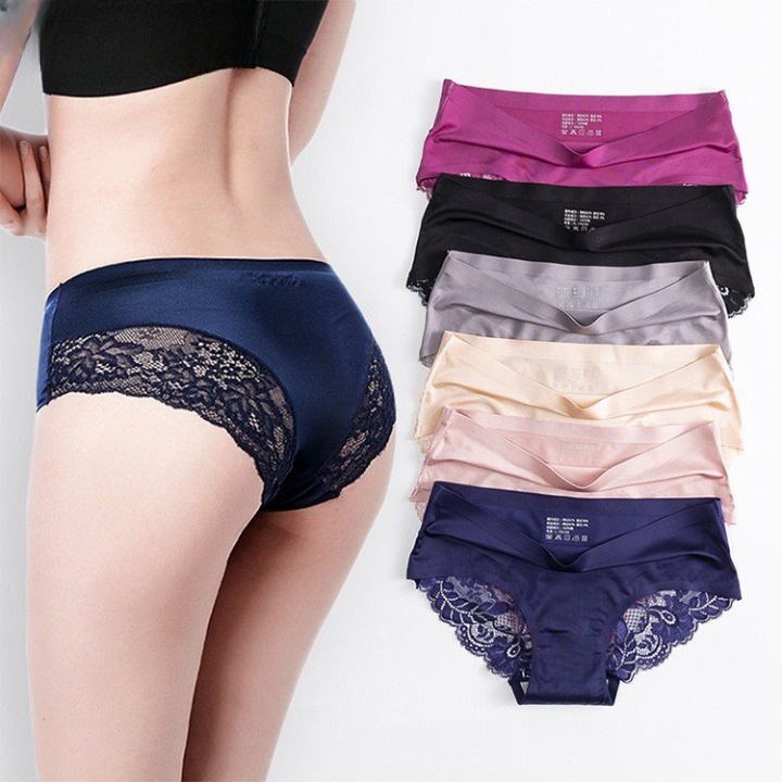 Quần Lót Nữ Mềm Mại Cao Cấp, Quần Lót Su Phối Viền Gen Gợi Cảm, Mỏng Nhẹ Tinh Tế ZANA BRA L93