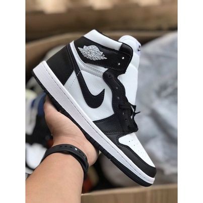 {Mã JD6 Free ship} Giày thể thao panda gấu trúc cao cổ nam nữ, tặng box bill