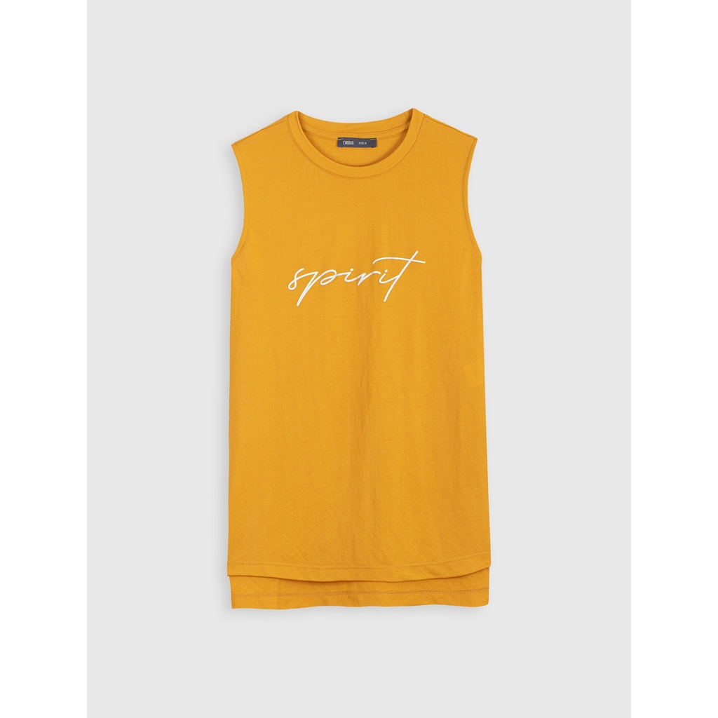 Áo sát nách CANIFA in chữ thời trang - 6TA21S008