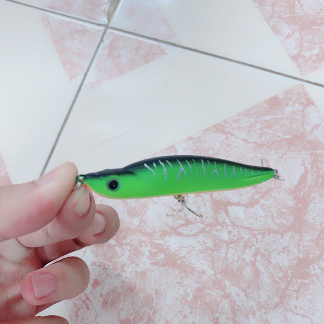 mồi cá giả dài 10cm nặng 8g câu lure + câu sông + câu hồ mồi siêu nhậy y hình hàng chất lượng y hình 888