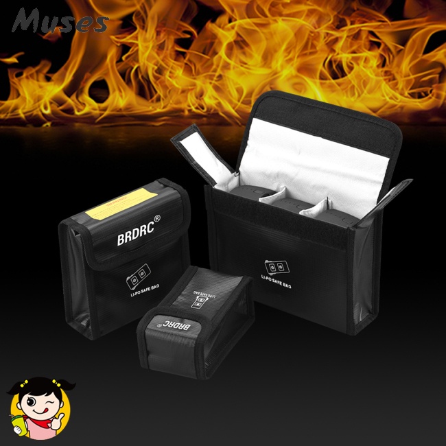 Túi Đựng Pin Chống Cháy Nổ Chịu Nhiệt Độ Cao Cho Dji Mavic 3