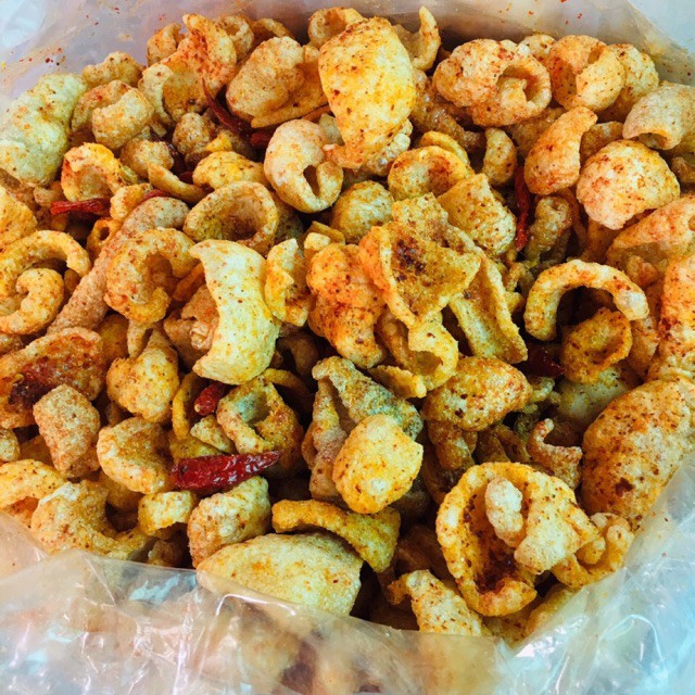 [Mã 267FMCGSALE giảm 8% đơn 500K] Da heo cháy tỏi, da heo chiên giòn loại đặc biệt giòn cay 500gr bao ngon | BigBuy360 - bigbuy360.vn