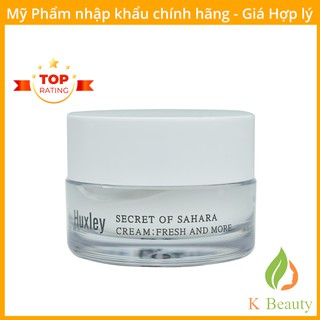 Kem Dưỡng Ẩm Chiết Xuất Xương Rồng Huxley Secret Of Sahara Cream Fresh And More 7ml