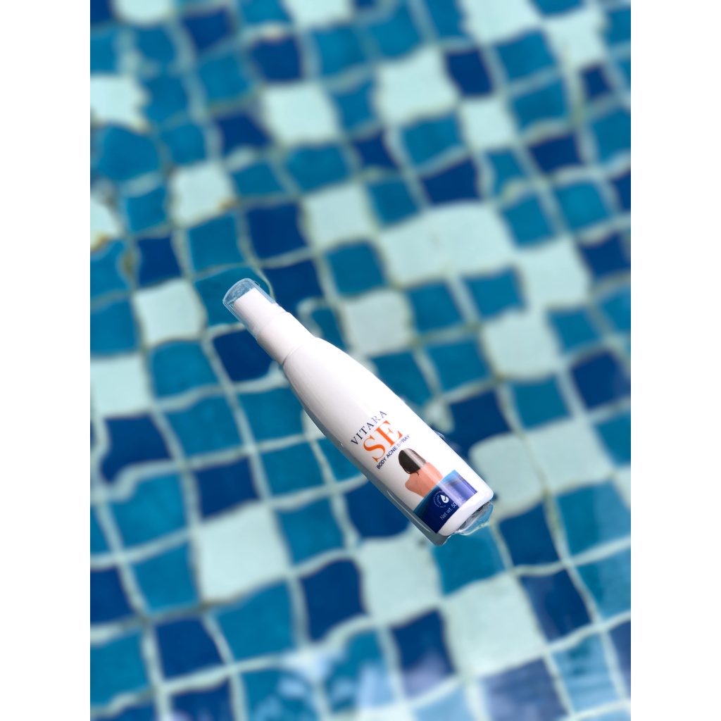 Xịt mụn lưng Vitara SE BODY ACNE SPRAY giảm thâm mụn mờ thâm sáng da 50ml chính hãng thái lan