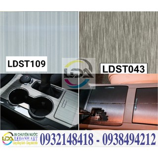 COMBO Film sơn nhúng Carbon nhôm xước trang trí nội thất ô tô + Activator