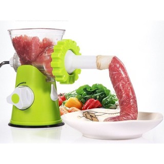 Máy xay thịt tay HUAMEI MINCER có đầu làm xúc xích