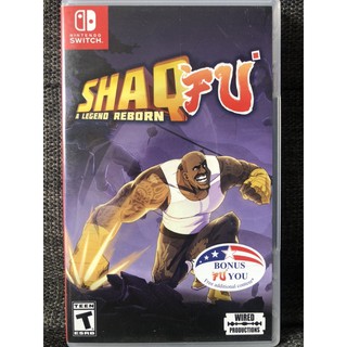 Shaq Fu A Legend Reborn shaqfu trò chơi điện tử Nintendo Switch 2nd còn mới nguyên hộp