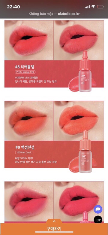 Son Peripera Ink Airy Velvet Lip Tint Mới | WebRaoVat - webraovat.net.vn