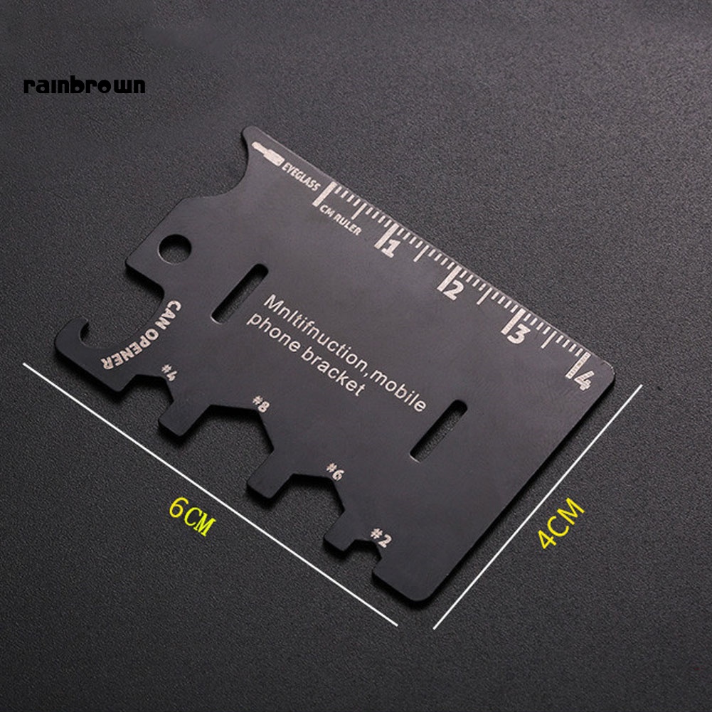 Dụng Cụ Mở Nắp Chai, Tuốc Nơ Vít Mini Đa Chức Năng