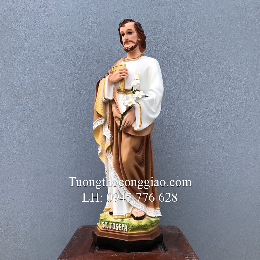 Tượng Thánh Giuse Công Nhân  60cm
