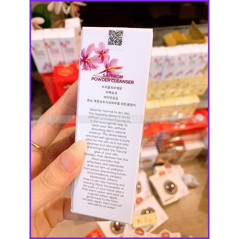 Saffron Powder Clean - Bột rửa mặt Saffron 3 In 1(Hàng chính hãng) | BigBuy360 - bigbuy360.vn