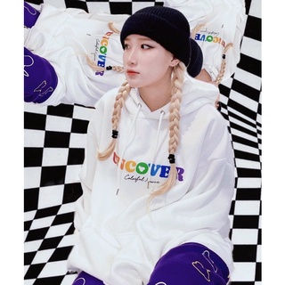 áo hoodie nỉ mũ chữ uncover sắc màu