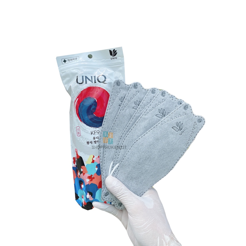 50 Cái Khẩu Trang KF94 Uni Mask Chống Bụi Mịn Kháng Khuẩn Kiểu Dáng Hàn Quốc Cực Đẹp