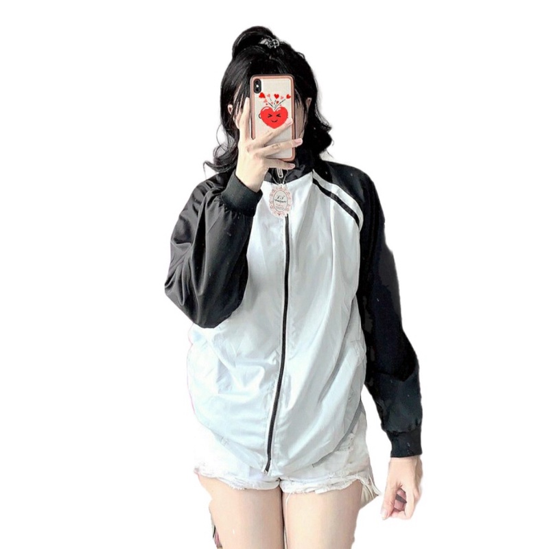 Áo Khoác Dù Nhẹ Nữ Phối Tay LT 19  - ĐĂNG QUANG FASHION