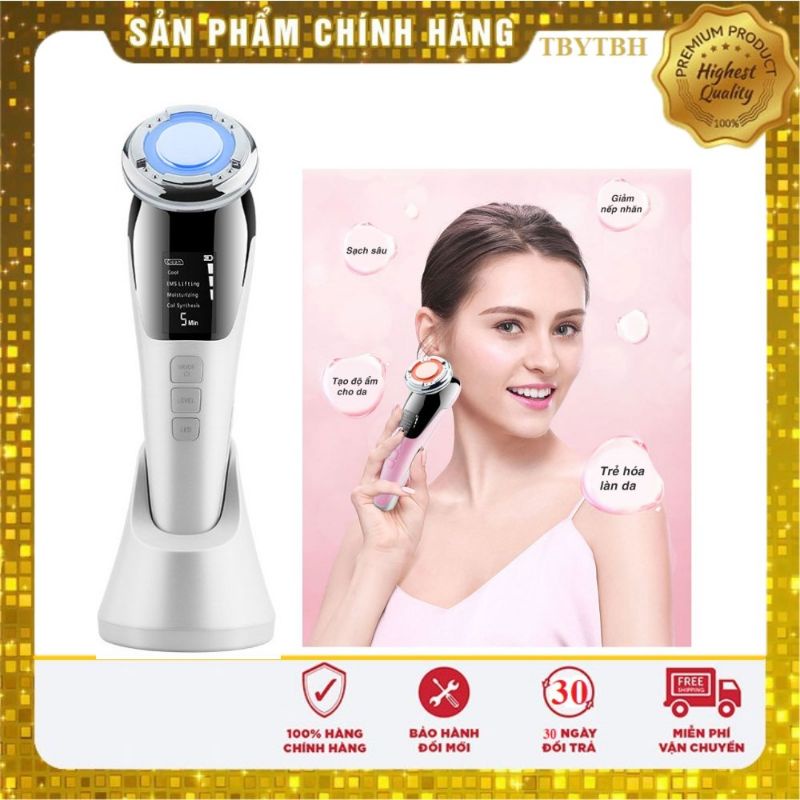 Máy Massage Mặt ION Nóng Lạnh Chính Hãng M1140
