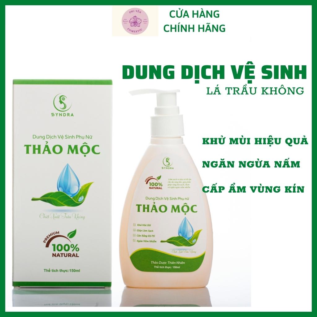 Dung dịch vệ sinh trầu không làm sạch vùng kín