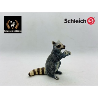 Mô hình động vật , đồ chơi con vật Schleich chính hãng Gấu mèo ( Raccoon ) đứng 14624 - Schleich House