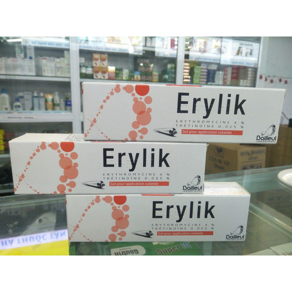 Erylik tuýp bôi khắc tinh của mụn