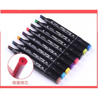 [GIẢM GIÁ SỐC] Bộ màu vẽ 48 chi tiết kèm túi đựng thiết kế thân bút có 2 đầu nhiều công dụng (có thể làm bút nhớ)