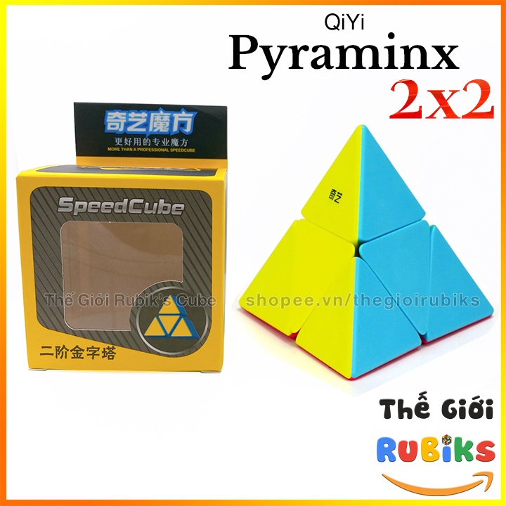 Rubik QiYi Pyraminx 2x2. Biến Thể Rubik Tam Giác Pyramid Cube