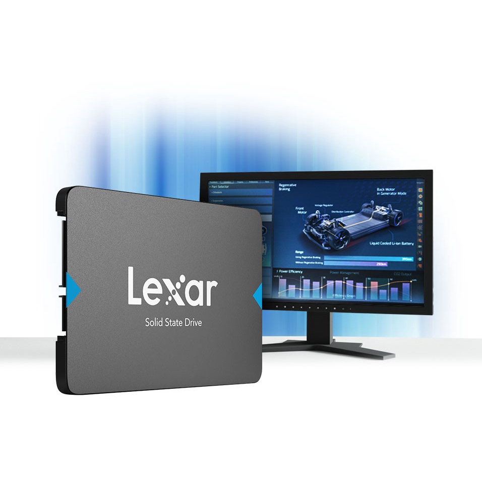 Ổ Cứng SSD Lexar 512GB NS100 SATA III 2.5 inch Bảo hành 3 năm | BigBuy360 - bigbuy360.vn