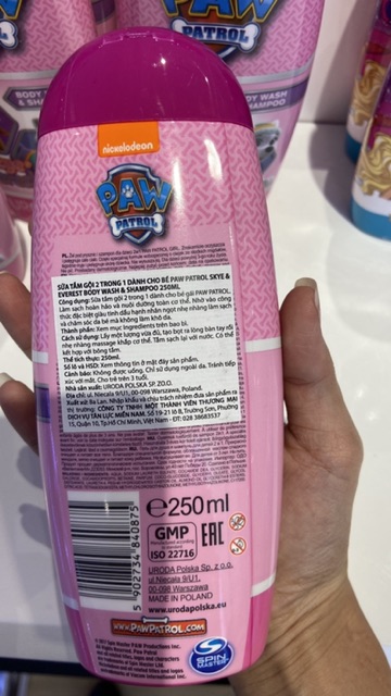 Sữa tắm uroda dành cho bé gái | BigBuy360 - bigbuy360.vn