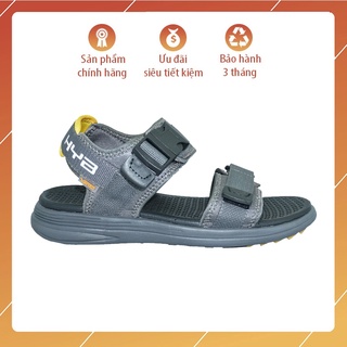 Sandal Vento nam nữ SD-NB38 Grey Yellow (Xám) - sandal kết hợp quai dán và quai bấm linh hoạt