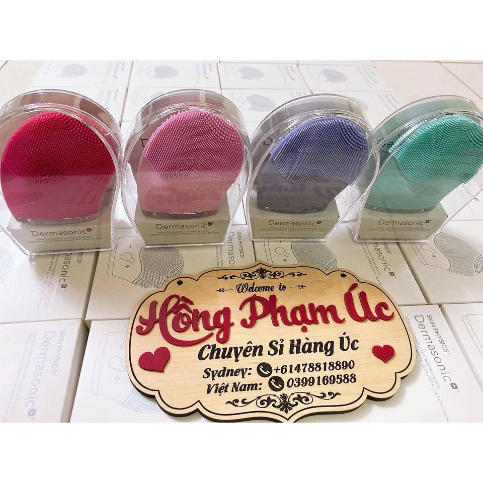 Máy rửa mặt Skin Physics Dermasonic Úc - SP luôn sẵn 4 màu nhé ạ - Các bạn cứ oder | BigBuy360 - bigbuy360.vn
