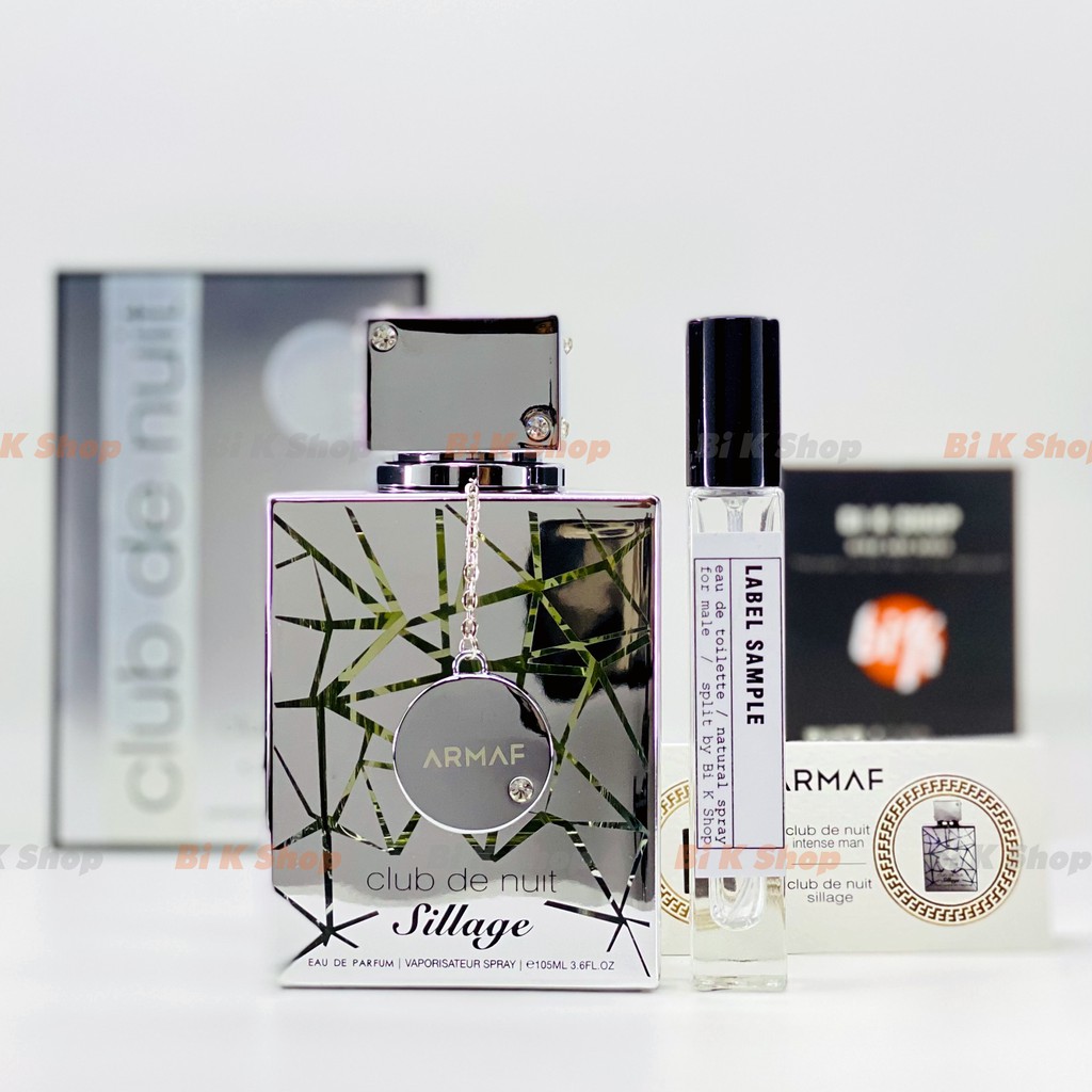 Bi K Shop - Nước hoa nam Armaf Club De Nuit Sillage EDP [Mẫu thử]