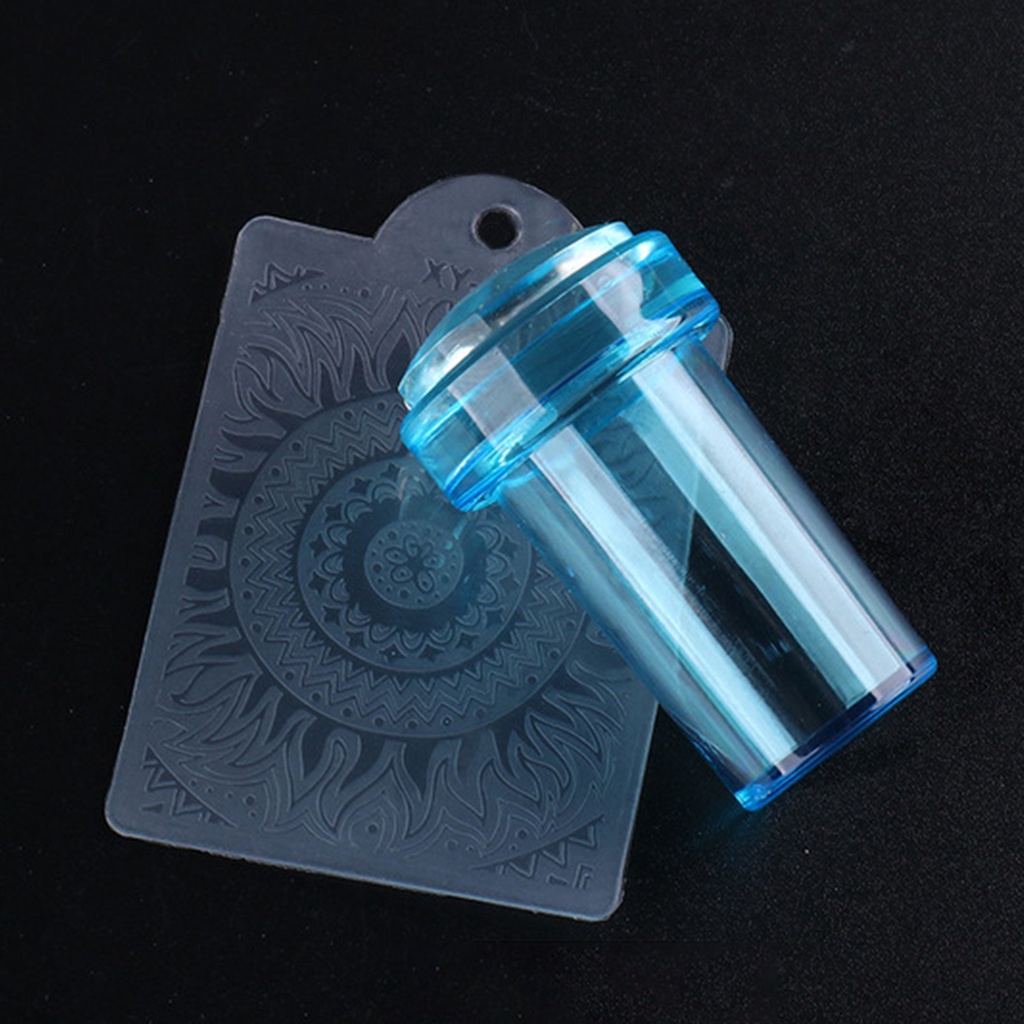 Dụng Cụ Đóng Dấu Tem Trang Trí Móng Tay Nghệ Thuật Tái Sử Dụng Linh Hoạt