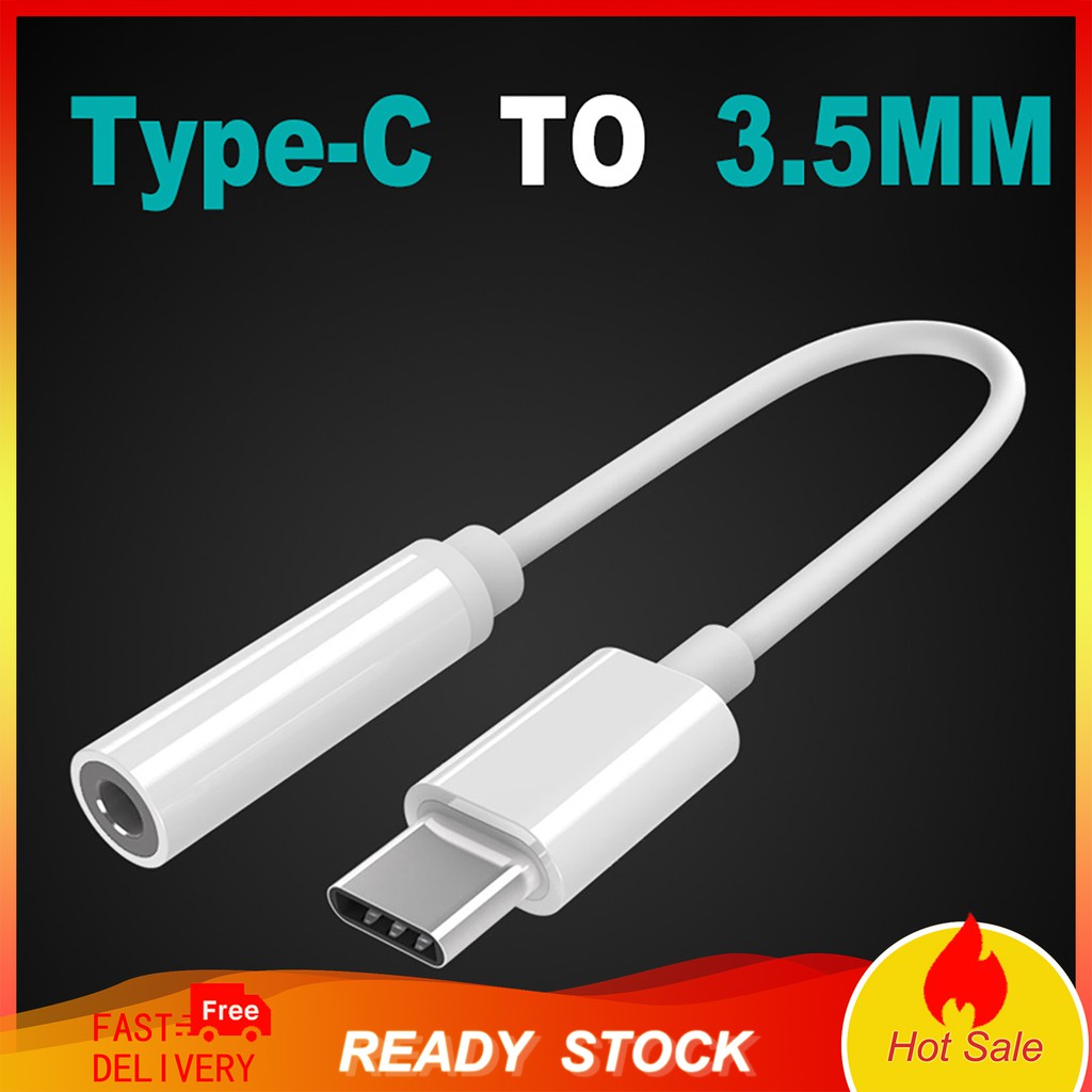 【OPHE】Cáp chuyển đổi giắc 3.5mm sang Type-C cho Xiaomi Huawei Vivo