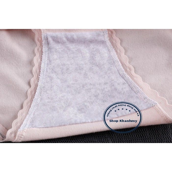 Quần lót nữ Cotton viền ren lưng thun có chọn size chọn màu QL05 | BigBuy360 - bigbuy360.vn
