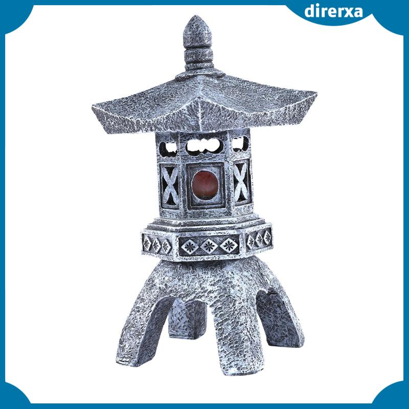 Đèn Lồng Bằng Đá Polyresin Điêu Khắc Trang Trí Lối Đi Sân Vườn Ngoài Trời Châu Á Zen Asia