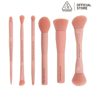 Một Cọ Trang Điểm 3CE Tone Hồng Xinh Xắn Siêu Mềm