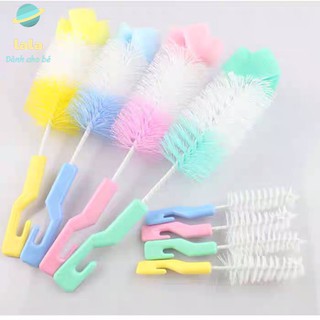 Bộ cọ bình sữa 2 chi tiết ,cọ bình sữa và núm ti