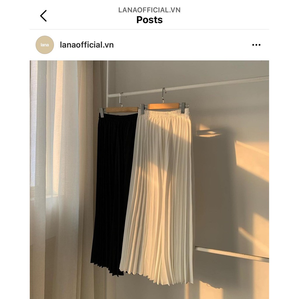 Chân Váy Maxi Xếp Ly Siêu Dài | HQ2809 | Lana Official | BigBuy360 - bigbuy360.vn