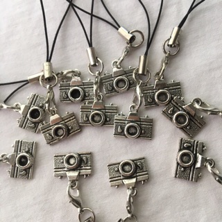 Móc khóa, móc điện thoại máy ảnh film vintage