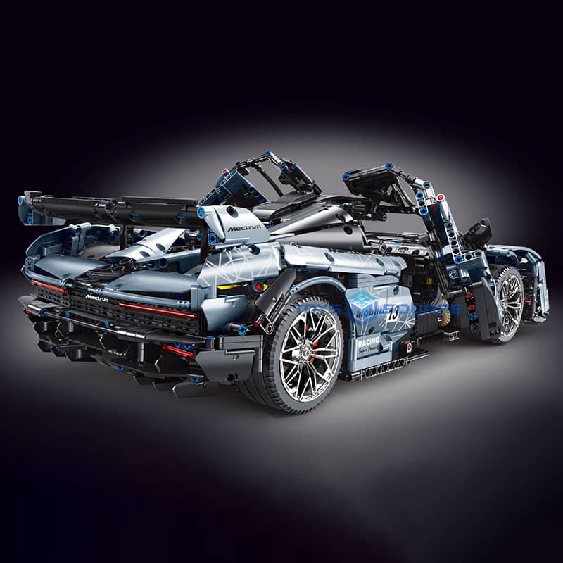 Mẫu Lắp Ráp mô hình siêu xe McLaren Senna T5013 The 1:8 Blue  3780PCS Super Speed Sports Racing Car