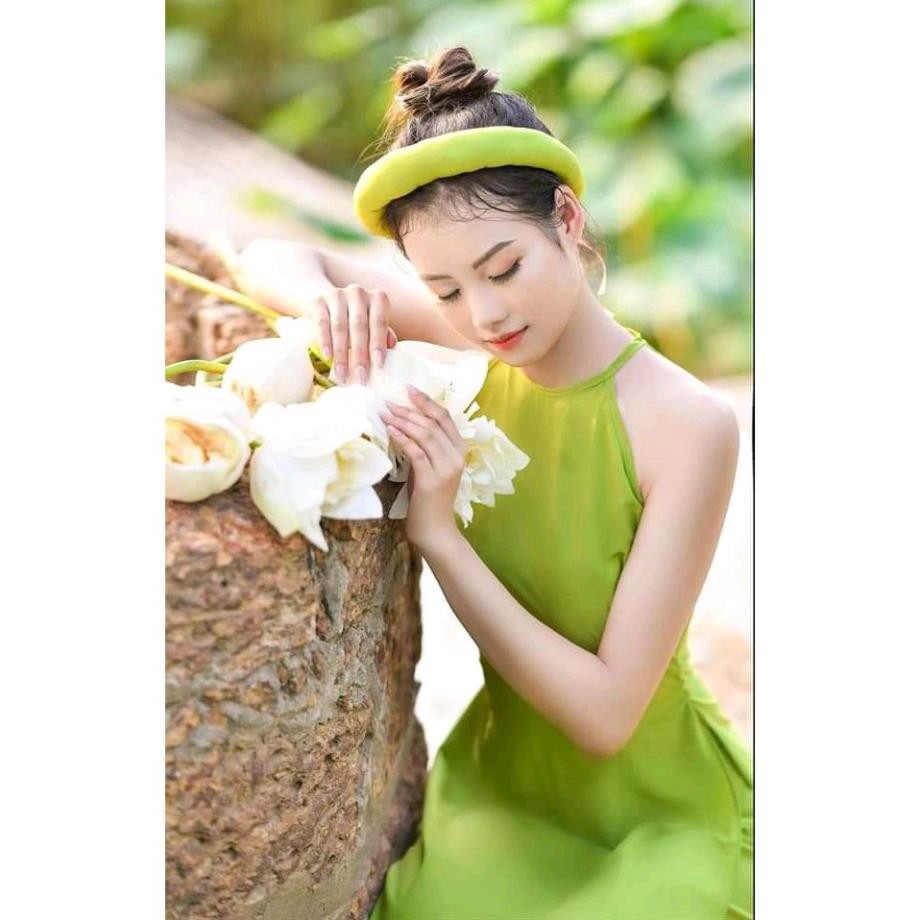Yếm chụp sen - Tặng mấn - Hot trend năm 2021